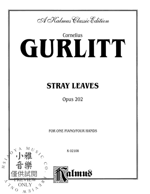 Stray Leaves, Opus 202 顧利特柯內流斯 作品 | 小雅音樂 Hsiaoya Music