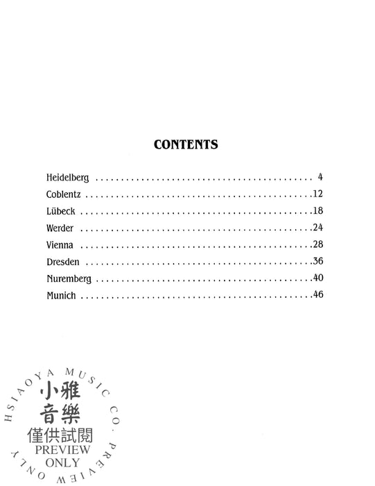 Reflections of Germany, Opus 28 施米特,弗洛杭 作品 | 小雅音樂 Hsiaoya Music