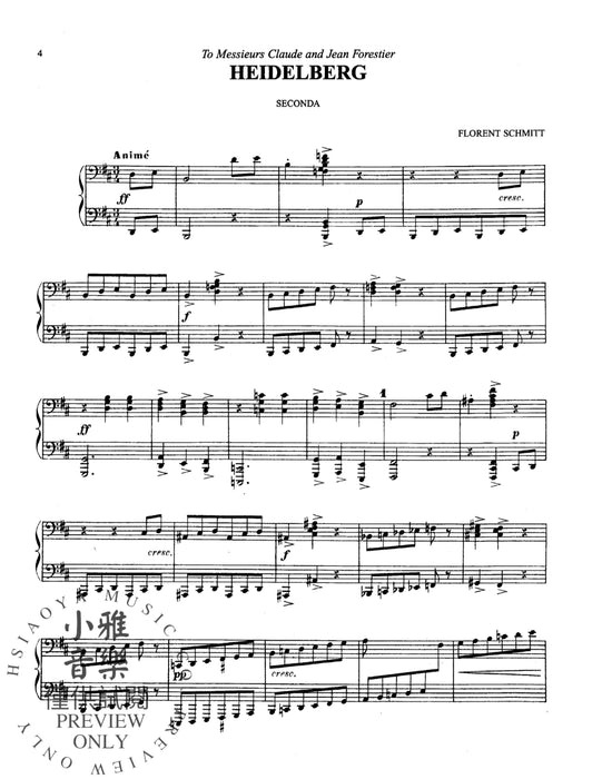 Reflections of Germany, Opus 28 施米特,弗洛杭 作品 | 小雅音樂 Hsiaoya Music