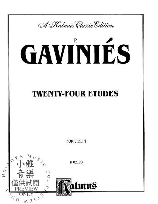 Twenty-four Etudes 練習曲 | 小雅音樂 Hsiaoya Music