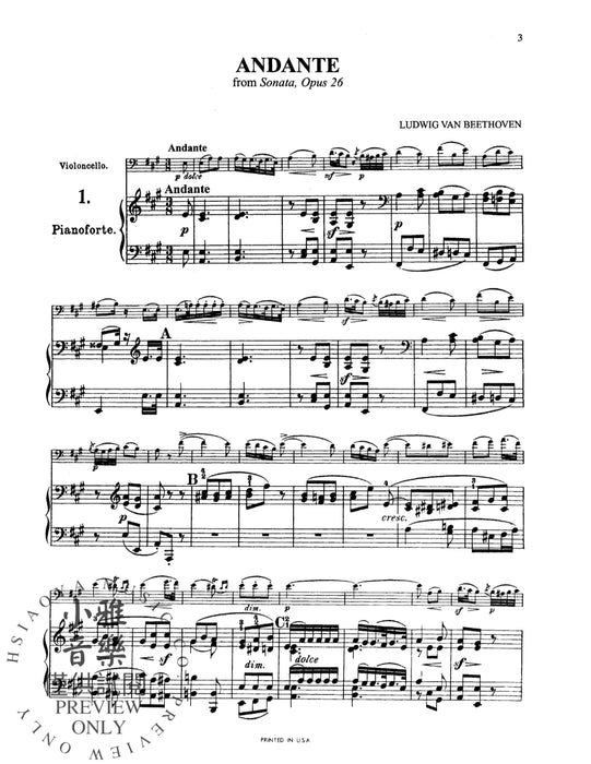 Masters for the Young--Beethoven, Schubert, Haydn, Mozart For Cello and Piano 大提琴 鋼琴 | 小雅音樂 Hsiaoya Music