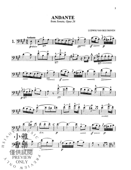 Masters for the Young--Beethoven, Schubert, Haydn, Mozart For Cello and Piano 大提琴 鋼琴 | 小雅音樂 Hsiaoya Music