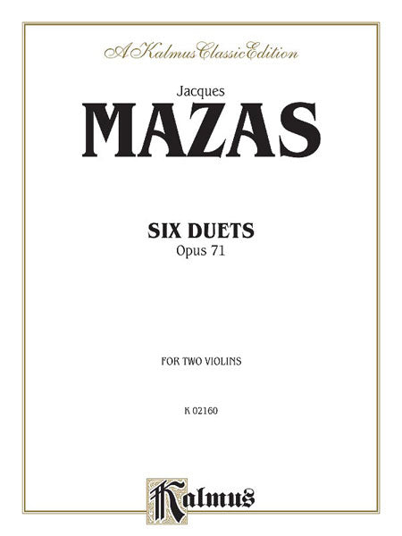 Six Duets, Opus 71 二重奏 作品 | 小雅音樂 Hsiaoya Music