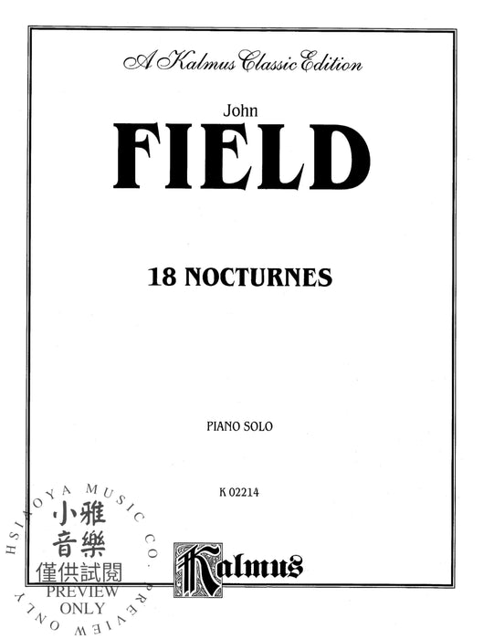 18 Nocturnes 夜曲 | 小雅音樂 Hsiaoya Music