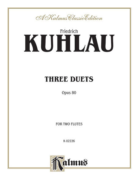 Three Duets, Opus 80 二重奏 作品 | 小雅音樂 Hsiaoya Music