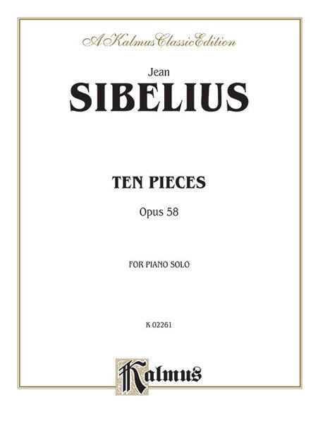 Ten Pieces, Opus 58 西貝流士 小品 作品 | 小雅音樂 Hsiaoya Music