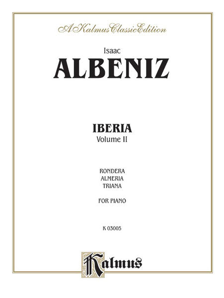 Iberia, Volume II 阿爾貝尼士 伊比利亞 | 小雅音樂 Hsiaoya Music