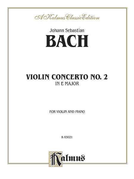 Violin Concerto No. 2 in E Major 巴赫約翰‧瑟巴斯提安 小提琴 協奏曲 | 小雅音樂 Hsiaoya Music