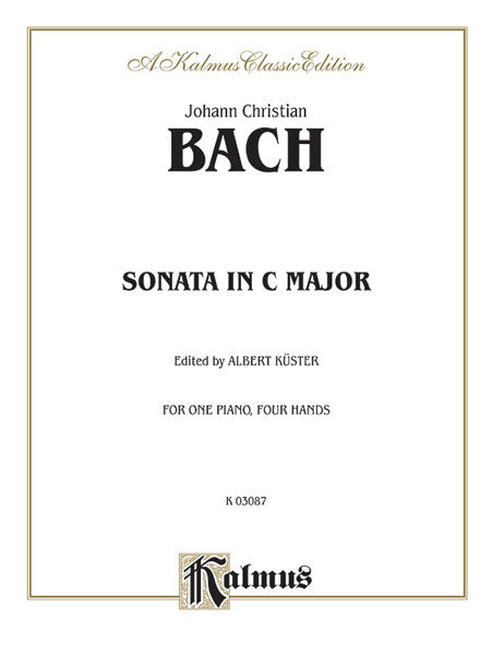 Sonata in C Major 巴赫約翰‧克里斯提安 奏鳴曲 | 小雅音樂 Hsiaoya Music