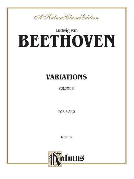 Variations, Volume II 貝多芬 詠唱調 | 小雅音樂 Hsiaoya Music