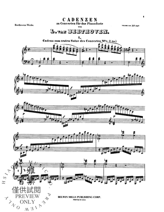 Cadenzas to the Piano Concerti 貝多芬 裝飾樂段 鋼琴 音樂會 | 小雅音樂 Hsiaoya Music