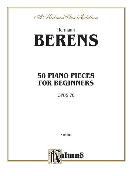 50 Piano Pieces for Beginners, Opus 70 鋼琴 小品 作品 | 小雅音樂 Hsiaoya Music