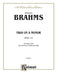 Trio in A Minor, Opus 114 For Piano, Cello and Clarinet (or Violin or Viola) 布拉姆斯 三重奏 作品 鋼琴 大提琴 豎笛 小提琴 中提琴 | 小雅音樂 Hsiaoya Music