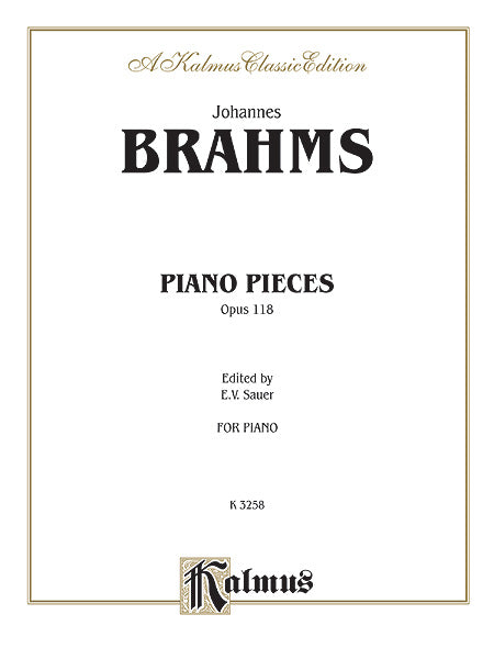 Piano Pieces, Opus 118 布拉姆斯 鋼琴 小品 作品 | 小雅音樂 Hsiaoya Music