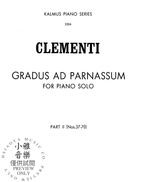 Gradus ad Parnassum, Volume II 克雷門悌穆奇歐 | 小雅音樂 Hsiaoya Music