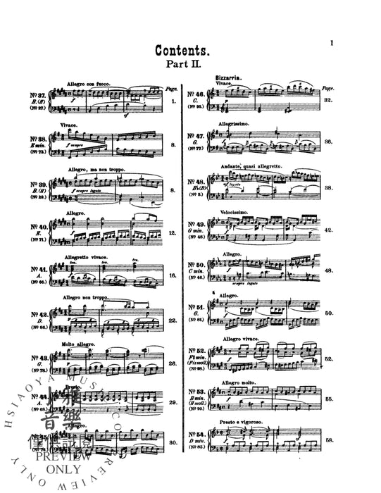 Gradus ad Parnassum, Volume II 克雷門悌穆奇歐 | 小雅音樂 Hsiaoya Music