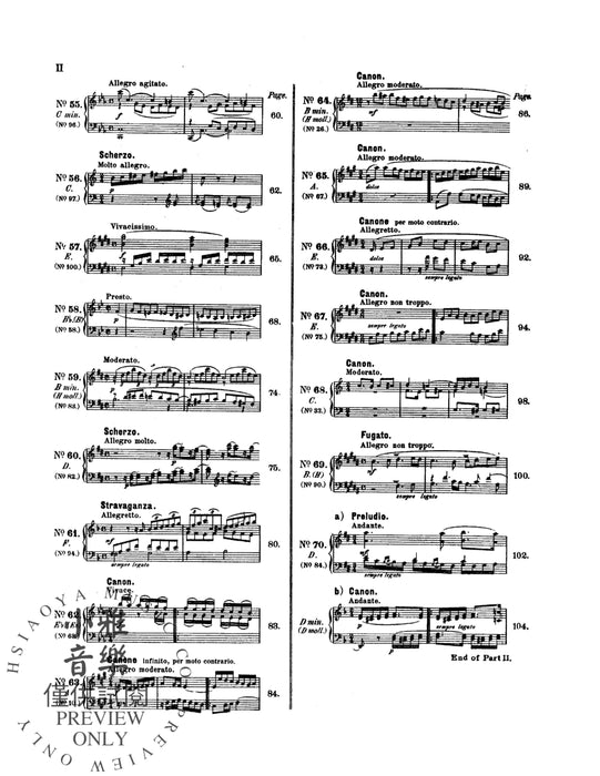 Gradus ad Parnassum, Volume II 克雷門悌穆奇歐 | 小雅音樂 Hsiaoya Music