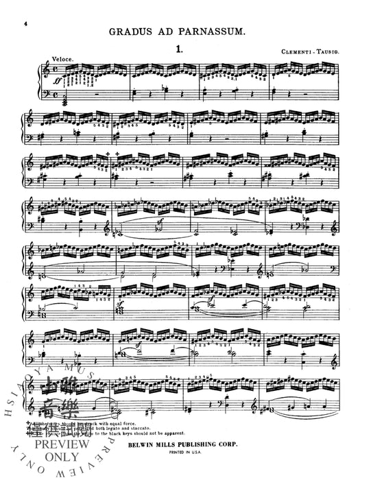 Gradus ad Parnassum (29 Selected Studies) | 小雅音樂 Hsiaoya Music