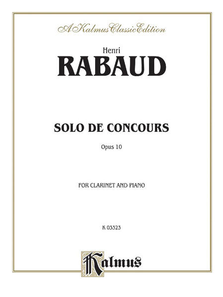 Solo de Concours, Opus 10 拉波 競賽獨奏曲作品 | 小雅音樂 Hsiaoya Music