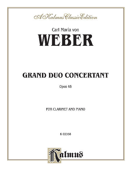 Grand Duo Concertant, Opus 48 韋伯卡爾 二重奏 音樂會 作品 | 小雅音樂 Hsiaoya Music