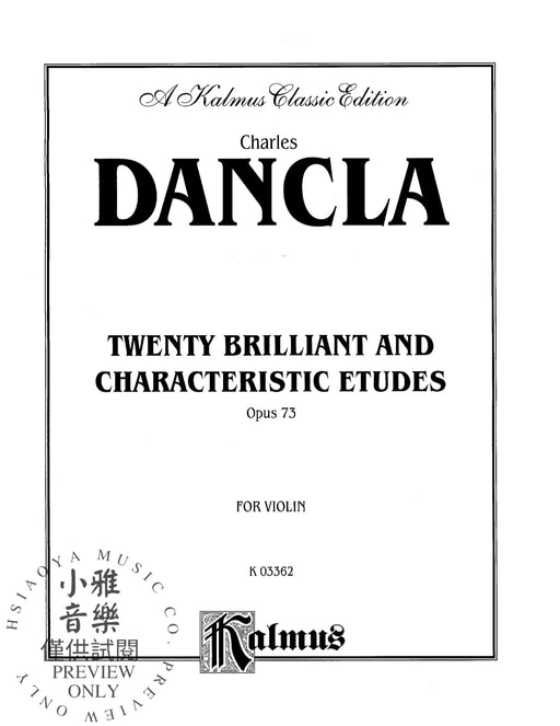 Twenty Brilliant and Characteristic Etudes, Opus 73 華麗的 練習曲 作品 | 小雅音樂 Hsiaoya Music