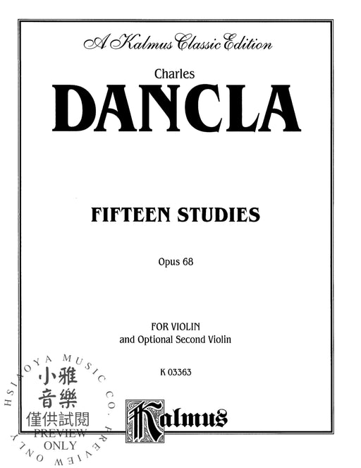 Fifteen Studies, Opus 68 作品 | 小雅音樂 Hsiaoya Music