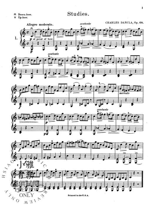 Fifteen Studies, Opus 68 作品 | 小雅音樂 Hsiaoya Music