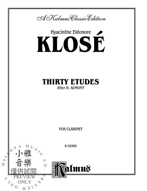 Thirty Etudes after H. Aumont 練習曲 | 小雅音樂 Hsiaoya Music