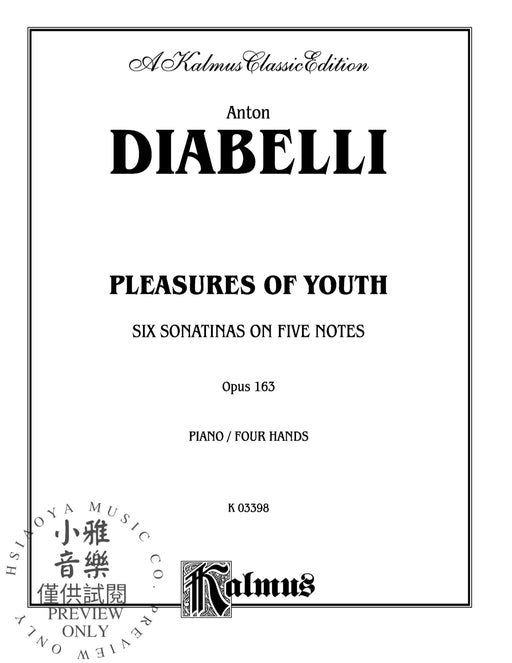 Pleasures of Youth Six Sonatinas on Five Notes, Op. 163 迪亞貝里 小奏鳴曲 | 小雅音樂 Hsiaoya Music