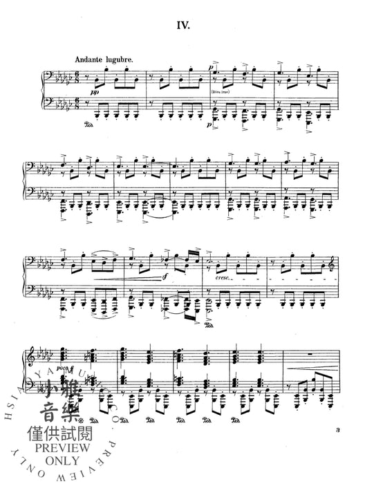 Rhapsody, Opus 11, No. 4 狂想曲 作品 | 小雅音樂 Hsiaoya Music