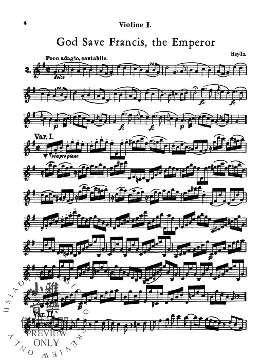 Album of Easy String Quartets, Volume I (Pieces by Bach, Haydn, Mozart, Beethoven, Schumann, Mendelssohn, and others) 弦樂 四重奏 小品 | 小雅音樂 Hsiaoya Music