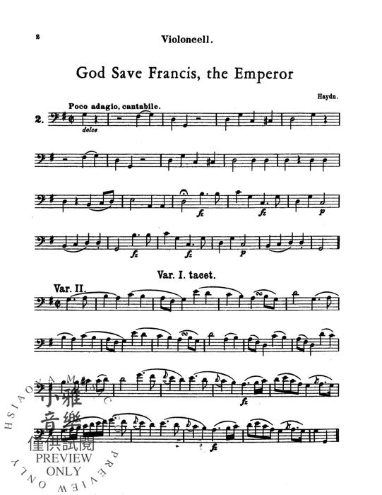 Album of Easy String Quartets, Volume I (Pieces by Bach, Haydn, Mozart, Beethoven, Schumann, Mendelssohn, and others) 弦樂 四重奏 小品 | 小雅音樂 Hsiaoya Music