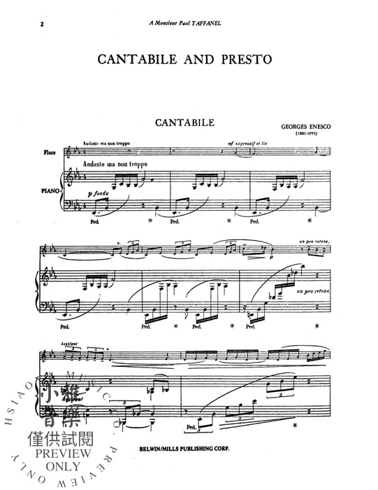 Cantabile and Presto | 小雅音樂 Hsiaoya Music
