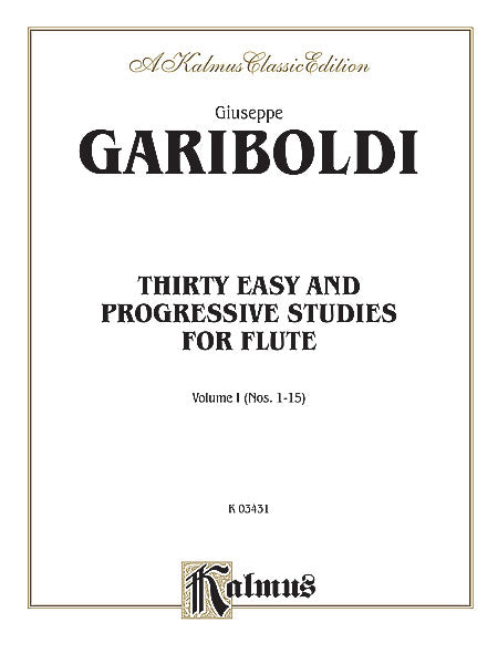 Thirty Easy and Progressive Studies, Volume I (Nos. 1-15) | 小雅音樂 Hsiaoya Music
