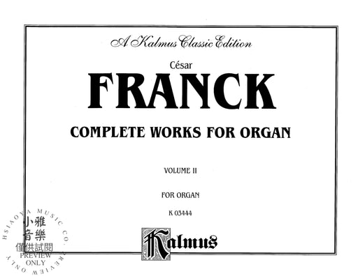 Organ Works, Volume II 法朗克賽札爾 管風琴 | 小雅音樂 Hsiaoya Music