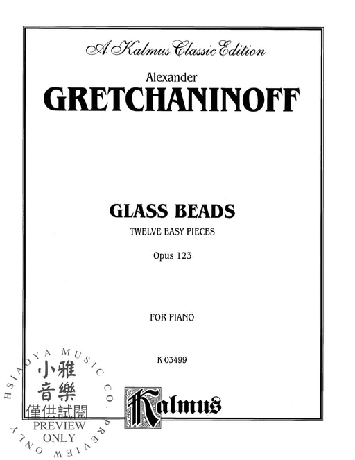 Glass Beads, Opus 123 作品 | 小雅音樂 Hsiaoya Music