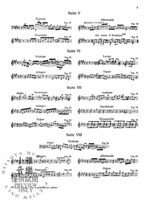 Suites, Volume I (Nos. 1-8) For Piano 韓德爾 組曲 鋼琴 | 小雅音樂 Hsiaoya Music