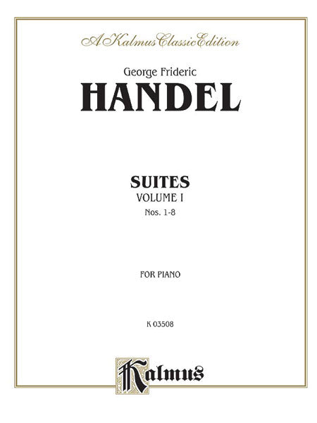 Suites, Volume I (Nos. 1-8) For Piano 韓德爾 組曲 鋼琴 | 小雅音樂 Hsiaoya Music
