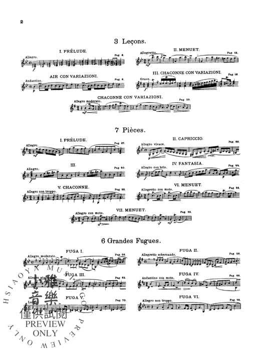 Lecons and Pieces 韓德爾 小品 | 小雅音樂 Hsiaoya Music