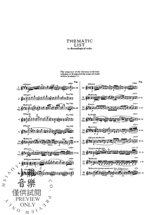 Sonatas, Volume II (Nos. 12-23) For Piano 海頓 奏鳴曲 鋼琴 | 小雅音樂 Hsiaoya Music