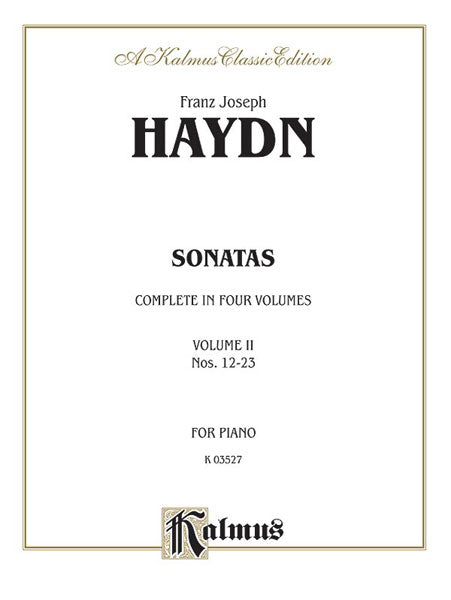 Sonatas, Volume II (Nos. 12-23) For Piano 海頓 奏鳴曲 鋼琴 | 小雅音樂 Hsiaoya Music