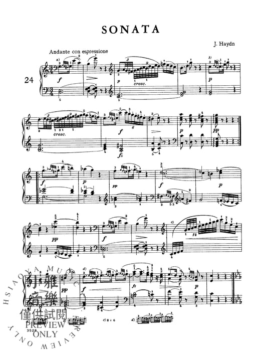 Sonatas, Volume III (Nos. 24-33) For Piano 海頓 奏鳴曲 鋼琴 | 小雅音樂 Hsiaoya Music