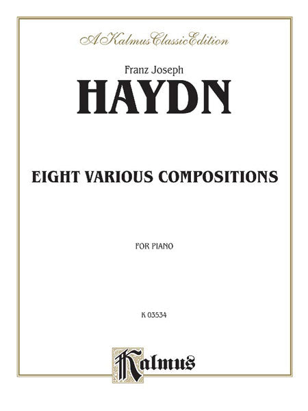 Eight Various Compositions 海頓 | 小雅音樂 Hsiaoya Music