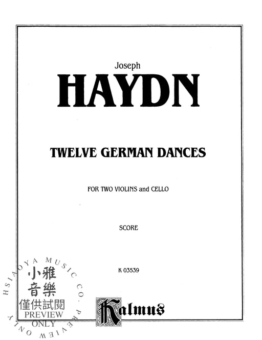 Twelve German Dances 海頓 舞曲 | 小雅音樂 Hsiaoya Music