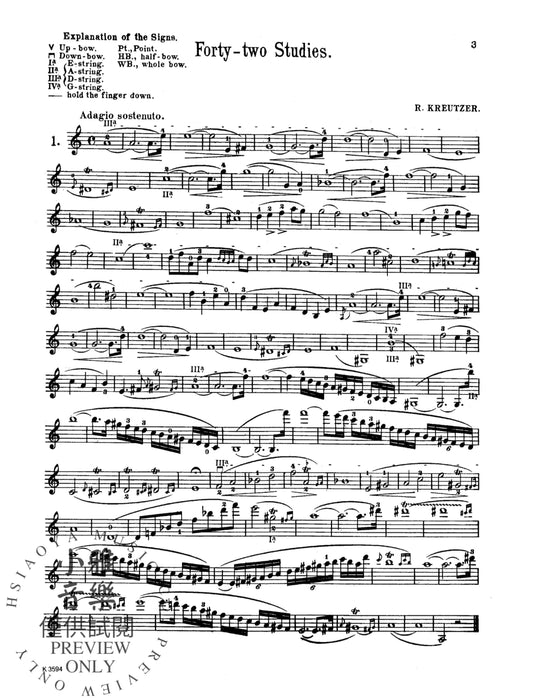 Forty-two Studies or Caprices 隨想曲 | 小雅音樂 Hsiaoya Music