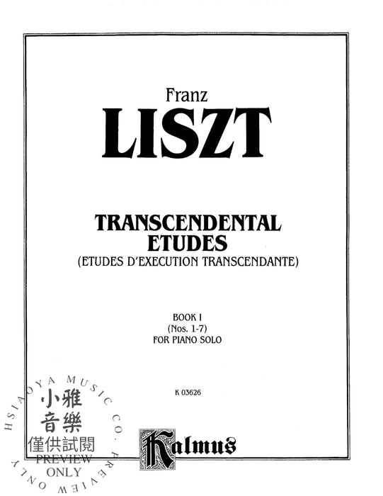Transcendental Etudes, Volume I 李斯特 練習曲 | 小雅音樂 Hsiaoya Music