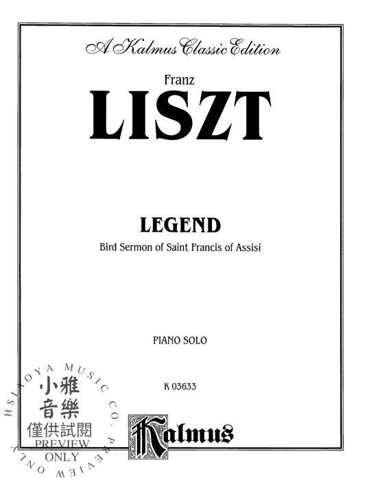 Legend: St. Francis' Sermon to the Birds 李斯特 傳奇曲 | 小雅音樂 Hsiaoya Music