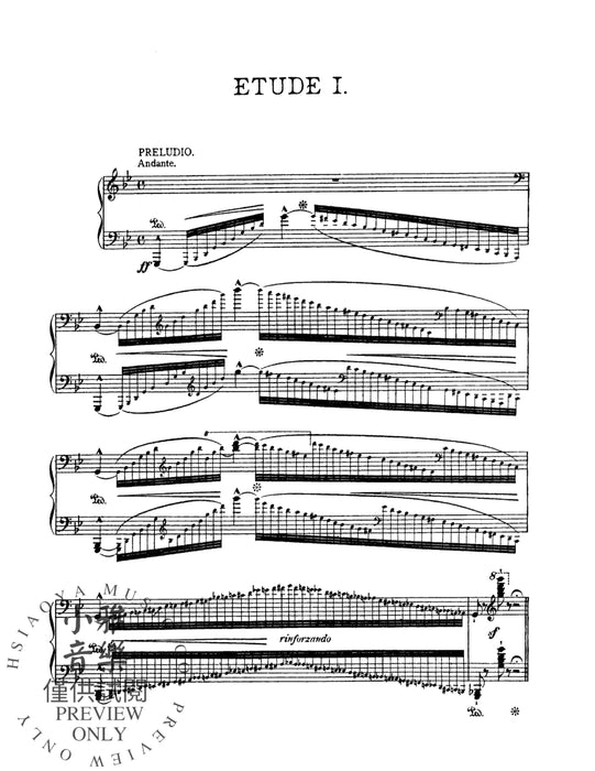 Paganini Etudes Nos. 1--6 李斯特 練習曲 | 小雅音樂 Hsiaoya Music