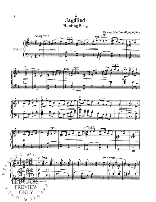 Twelve Etudes, Opus 39 麥克道爾 練習曲 作品 | 小雅音樂 Hsiaoya Music