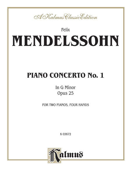Piano Concerto No. 1 in G Minor, Opus 25 孟德爾頌,菲利克斯 鋼琴協奏曲 作品 | 小雅音樂 Hsiaoya Music